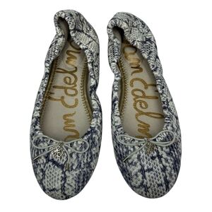 Sam Edelman ballet flats Felicia snake print 7